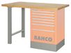 Bahco Kit de conversion de dessus en bois pour établi 1475K 1800 mm x 750 mm x 1030 mm - 1495KWB18TW