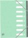 Oxford TopFile+ A4 map, 8 posities, omslag, pastelkleuren