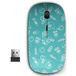 KAWAMOUSE 2.4G ergonomische draagbare USB-draadloze muis voor pc, laptop, computer, notebook met nano-ontvanger