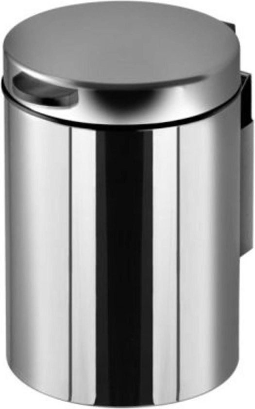 Geesa Serie 600 wand afvalemmer 3 l. RVS Gepolijst
