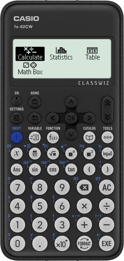 1799 Casio Wetenschappelijke rekenmachine FX82CW Belgische versie