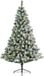 Everlands Imperial Pine Kunstkerstboom - 150cm hoog – Met sneeuw - 170 LED lampjes