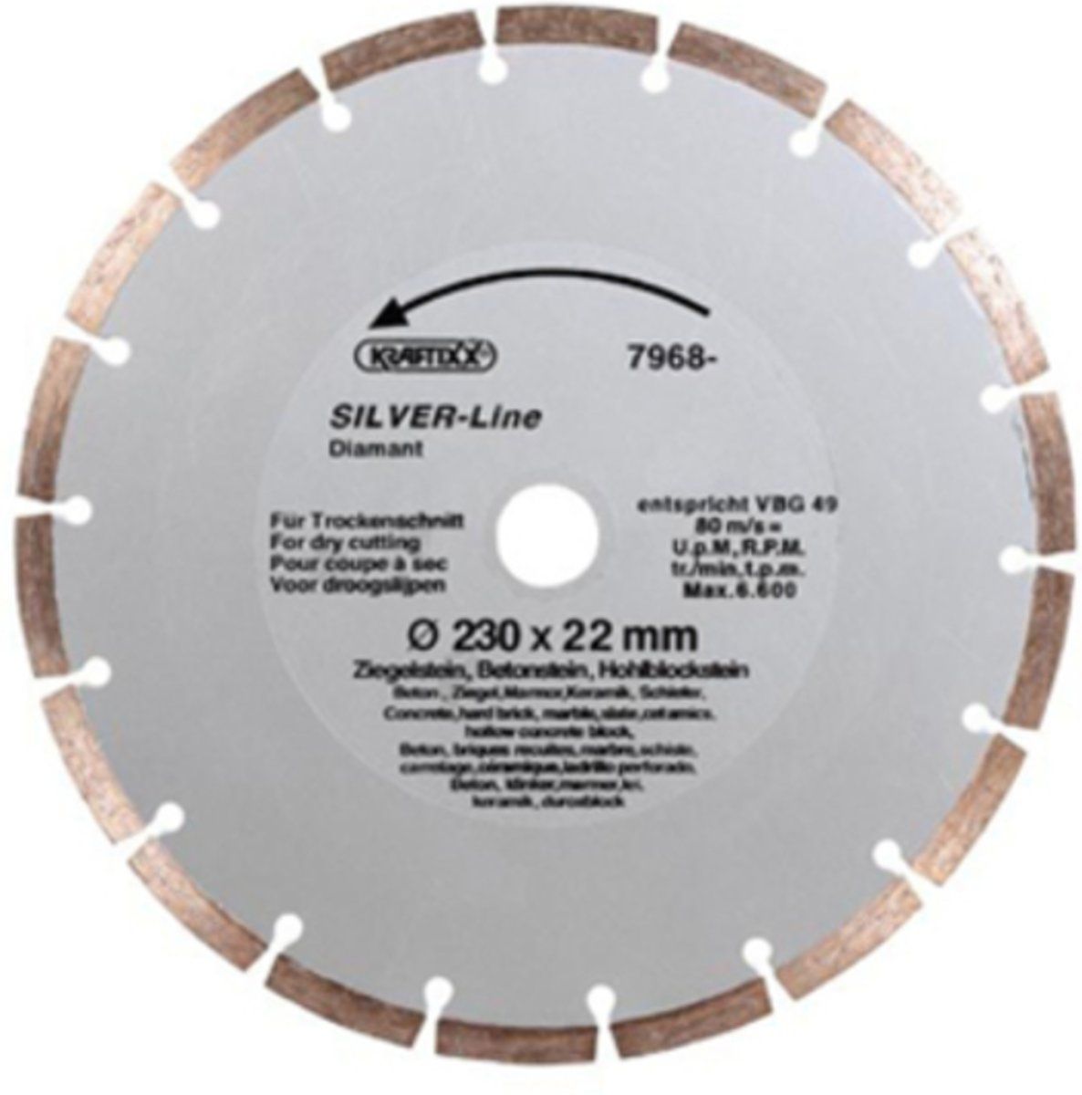 kwb Kraftixx Diamantschijf - 125 mm 7965-70