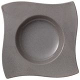 Villeroy & Boch NewWave Soepkom Vierkant Porselein Grijs 1 stuk(s)