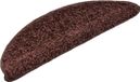 vidaXL Trapmatten - 15 stuks - Bruin - 56x17x3 cm