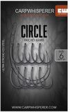 Carp Whisperer Circle Haak - 10 stuks - Haak Maat 8 - Zwart
