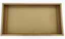Boss & Wessing Inbouwnis BWS 30x60x7 cm RVS Goud