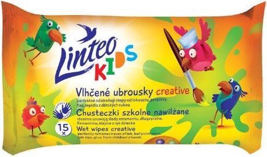 Linteo Kids Creative Wet Wipes - Fresh Scent - 3 ml