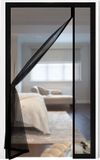 Fillis Magnetisch vliegengaas voor deur, 100 x 220 cm, zwart