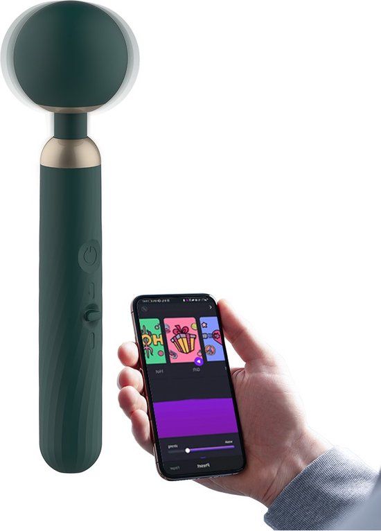 Magic Motion Zenith App Controlled Smart Wand - Groen