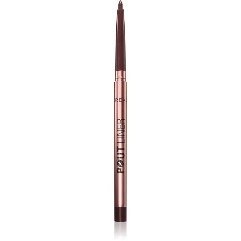 Revolution Beauty Pout Bomb Volumiserende Lippotlood Langdurige Lipvormer met Hyaluronzuur & Vitamine E Vegan & Dierproefvrij Diepe Mauve