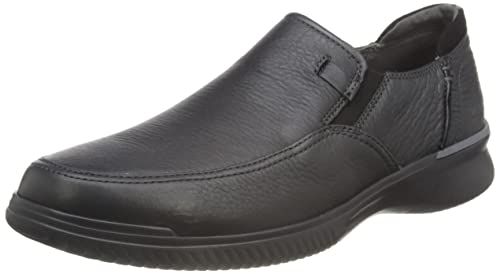 Clarks Donaway Step heren Moccasin, Zwart leder, 39.5 EU