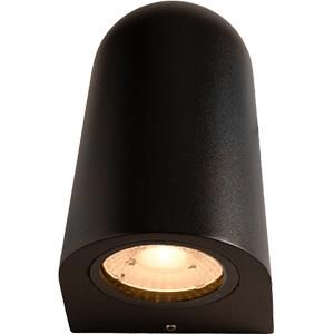 Enzo Tronix LED Wandlamp 5,8W pyramide zwart 2700K - 5082000