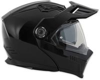 Simpson Journey Solid Zwart Metal Adventure Systeemhelm - Helm