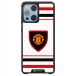 Manchester United Coque de Téléphone Officielle – Design Maillot Blanc Rétro
