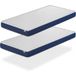 Xaluca - Lot de 2 matelas Ergo Confort 90x200 Épaisseur 14 cm Rembourrage Super Soft Juvenil Idéal pour les lits gigognes