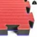 Metal Boxe Puzzelmat 100x100x4 cm Bleu/Rouge