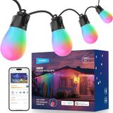 NEEWER Lichtsnoer voor buiten, 96 m, Smart AI RGBW app-bediening, dimbaar, om buiten op te hangen, balkon, IP65 waterdicht, 30 ledlampen/50+ scènes/2700-6500 K