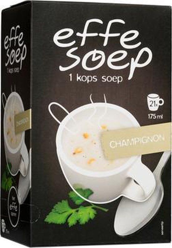 Diversen Effe Soep Champignon - 21 x 175ml