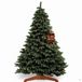 Casaria Künstlicher Weihnachtsbaum - 150cm - 1069 Dichte Zweige - Grün