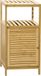 Kleankin Armoire de salle de bain Bambou Autoportant Classique Naturel 36,5 x 33 x 67 cm