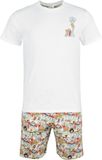 SpongeBob SquarePants Spongebob - Allover Pyjama meerkleurig Katoen - Mannen XXL