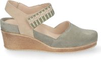 DUREA groenmulti plateau sandalen voor dames, maat 37.5