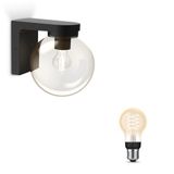 Philips Hue Ulio Wandlamp voor Buiten Down (Zwart)