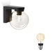 Philips Hue Ulio Wandlamp voor Buiten Down (Zwart)