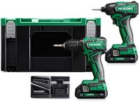 HiKOKI KC18DDWFZ Boormachine + slagschroevendraaierset 18V