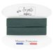 Les Petits Rubans 100% Katoenen Biaisband - 20 mm breed, 5 meter lang - Rand voor naaien, stoffering, kleding, dekens - Dennengroen
