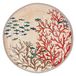 Sea Life by Rose & Tulipani Rose en Tulipani-Set 2 dinerborden 100% melamine, beige, 27 centimeter
