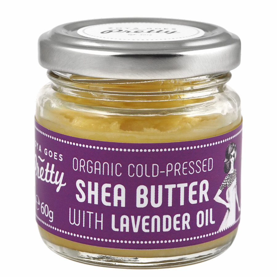 Zoya Goes Pretty Organic Cold Pressed Shea Butter met Lavendel Oil - 60 gram 60 ml