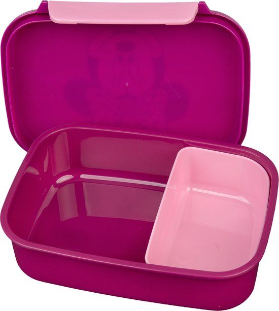 Minnie Mouse Lunchbox Rechthoek Kunststof Multi Colour