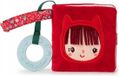 Lilliputiens - Livre d'éveil et de jeu - Livre en tissu avec anneau de dentition - Petit Chaperon Rouge