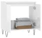 Brillante Armoire de salle de bain avec 2 portes 58 x 33 x 60 cm