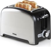 Domo B Smart Broodrooster - 4 Sneden - Zwart