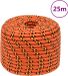 VidaXL Boottouw 12 mm 25 m polypropyleen oranje
