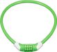 Relaxdays Antivol de vélo enfant - Serrure à combinaison - Vert - 70 cm