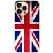 Apple iPhone 15 Pro Max Drapeau angleterre Bedrukt siliconen hoesje