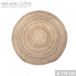Urban Living NATURALLIVING Vloerkleed Jute Rond 110 cm