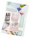 Folia 719409 Mother Of Pearl Cardboard, Craft Cardboard With Two-sided Mother Of Pearl Effect, 13 Sheets, 250 G/m², Approx. 25 x 35 cm, 13 Different Colors