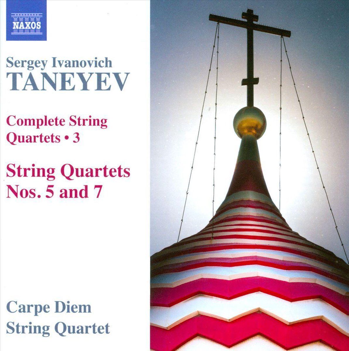 OUTHERE Taneyev; Complete String Quartets Vol. 3