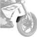 Puig Verlenging Voorspatbord Zwart voor BMW G310R 2017