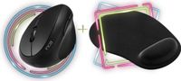 Inca 2in1 Set souris sans fil 1600 DPI sans fil & tapis de souris 3mm