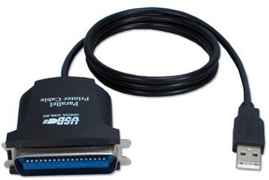 HaverCo Printer kabel Parallel IEEE 1284 36 Pin Printerkabel 85cm naar USB