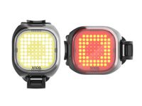 Knog Blinder Mini Square Twinpack Feu arrière + feu avant (ensemble)