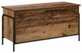 Boîte de rangement Vieux bois 80 x 40 x 49,5 cm Bois traité