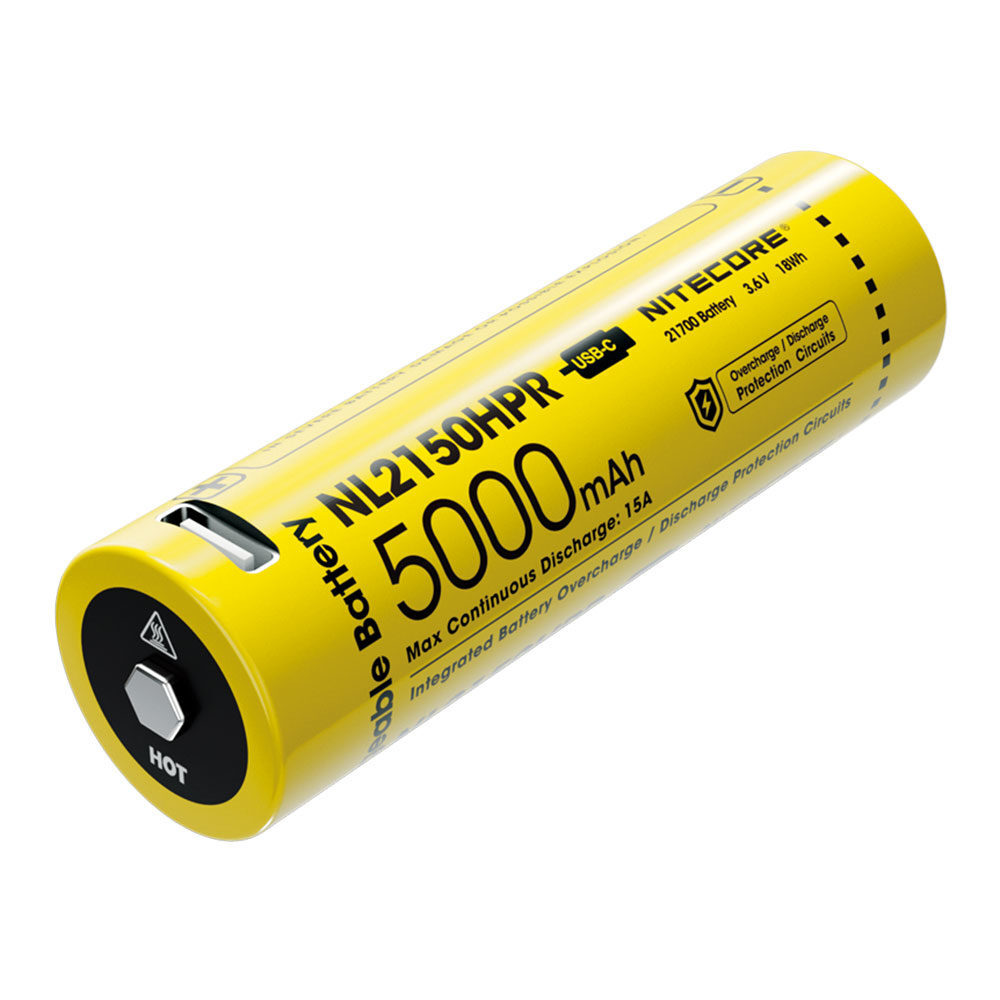 NITECORE NL2150HPR batterij 5000mAh