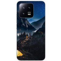 1001 coques Xiaomi 13 Seul en montagne bedrukt siliconen hoesje